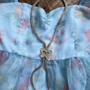 Vintage butterfly necklace